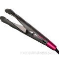 LED display flat iron electric cordless hair curler